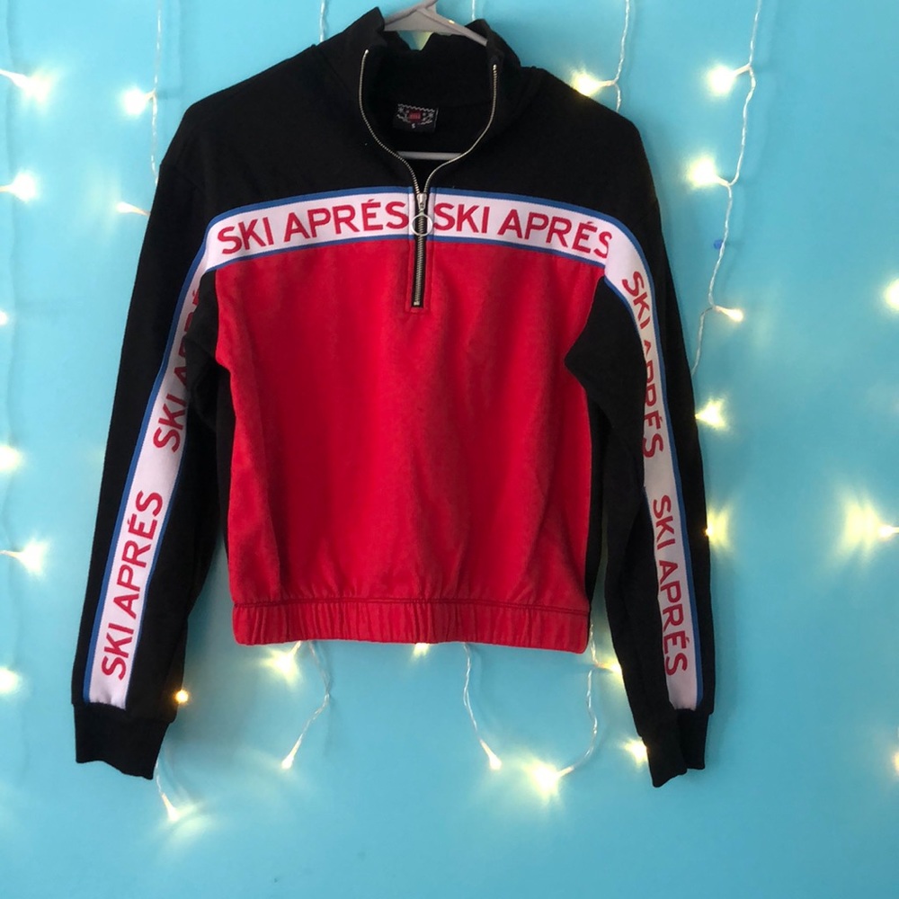 quarter zip pull over